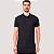 POLO COLCCI MC SLIM ALGODÃO PIMA PRETO MASCULINA - Imagem 1
