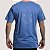 CAMISETA DESERT MC COMFORT ALGODÃO SILKADA AZUL JEANS MASCULINA - Imagem 1