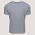 CAMISETA DESERT MC COMFORT ALGODÃO CINZA MASCULINO - Imagem 1