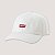 BONE LEVIS BRIM CURVA BRANCO LOGO UNISEX - Imagem 1