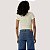 BLUSA LEVIS MC T-SHIRT ALGODÃO AMARELO CLARO FEMININA - Imagem 3