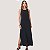 VESTIDO SLY REGATA VISCOLINHO PRETO FEMININO - Imagem 1
