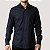 CAMISA DESERT ML SLIM ALGODÃO COM ELASTANO AZUL MARINHO MASCULINO - Imagem 1