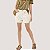 SHORT CURTO COLCCI BRIM OFF WHITE BASIC FEMININO - Imagem 1