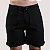 BERMUDA DESERT MOLETOM CASUAL PRETO MASCULINA - Imagem 1