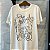 BLUSA COLCCI MC T-SHIRT OFF WHITE FEMININA - Imagem 1