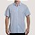 CAMISA DESERT MC SLIM LINHO AZUL CLARO MASCULINO - Imagem 1