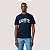 CAMISETA LACOSTE MC COMFORT ALGODÃO AZUL MARINHO MASCULINA - Imagem 1