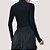 BLUSA COLCCI MANGA LONGA CANELADA PRETO FEMININO ADULTO - Imagem 2