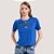BLUSA COLCCI MANGA CURTA T-SHIRT AZUL ROYAL FEMININO ADULTO - Imagem 3