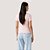 BLUSA LEVIS MANGA CURTA T-SHIRT ALGODÃO ROSA CLARO FEMININO ADULTO - Imagem 2