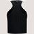 BLUSA LEZ A LEZ REGATA TRICO PRETO FEMININO ADULTO - Imagem 2