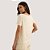 BLUSA LEZ A LEZ MANGA CURTA VISCOSE OFFWHITE FEMININO ADULTO - Imagem 2