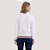 BLUSA MAMÕ MANGA LONGA TRICÕ GOLA V OFFWHITE FEMININO ADULTO - Imagem 2