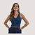 BLUSA MAMÕ REGATA TRICÔ AZUL OCEANO FEMININO ADULTO - Imagem 1