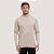 BLUSAO DESERT TRICO SUETER GOLA ALTA BEGE MASCULINO ADULTO - Imagem 1
