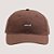 BONE LEVIS BRIM ABA CURVA ABERTO MARROM MASCULINO ADULTO - Imagem 1