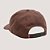 BONE LEVIS BRIM ABA CURVA ABERTO MARROM MASCULINO ADULTO - Imagem 2