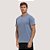 CAMISETA DESERT MANGA CURTA COMFORT ALGODÃO SILKADA CINZA MASCULINO ADULTO - Imagem 2