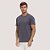 CAMISETA DESERT MANGA CURTA COMFORT ALGODÃO SILKADA CHUMBO MASCULINO ADULTO - Imagem 2