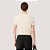CAMISETA LACOSTE MANGA CURTA COMFORT ALGODÃO BEGE MASCULINO ADULTO - Imagem 3