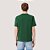 CAMISETA LACOSTE MANGA CURTA COMFORT ALGODÃO VERDE MASCULINO ADULTO - Imagem 3