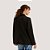 CASACO LEZ A LEZ BLAZER ALFAIATARIA PRETO FEMININO ADULTO - Imagem 2
