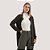 CASACO MAMÕ TRICÔ CARDIGAN ALONGADO VERDE MILITAR FEMININO ADULTO - Imagem 3
