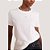 BLUSA COLCCI MANGA CURTA T-SHIRT OFFWHITE FEMININO ADULTO - Imagem 2