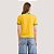 BLUSA COLCCI MANGA CURTA T-SHIRT AMARELO FEMININO ADULTO - Imagem 2