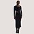 VESTIDO COLCCI MANGA LONGA LONGO POLIAMIDA PRETO FEMININO ADULTO - Imagem 1