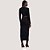 VESTIDO COLCCI MANGA LONGA LONGO POLIAMIDA PRETO FEMININO ADULTO - Imagem 2