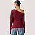 BLUSA LEVIS MANGA LONGA VISCOSE E ELASTANO VINHO FEMININO ADULTO - Imagem 2