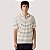 POLO LEVIS MANGA CURTA SLIM PIQUET COM FRISO BRANCO MASCULINO ADULTO - Imagem 1