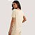 BLUSA LEZ A LEZ MANGA CURTA VISCOSE BEGE FEMININO ADULTO - Imagem 2