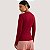 BLUSA LEZ A LEZ MANGA LONGA MALHA VINHO FEMININO ADULTO - Imagem 2
