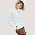 BLUSA SLY MANGA LONGA ALGODÃO BRANCO FEMININO ADULTO - Imagem 2