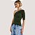 BLUSA COLCCI NULA MANGA MALHA CANELADA VERDE  FEMININO ADULTO - Imagem 1