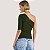 BLUSA COLCCI NULA MANGA MALHA CANELADA VERDE  FEMININO ADULTO - Imagem 2