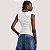 BLUSA COLCCI REGATA VISCOSE E ELASTANO OFFWHITE FEMININO ADULTO - Imagem 2
