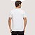 CAMISETA DESERT MANGA CURAT SLIM ALGODÃO E ELASTANO LISO BRANCO MASCULINO ADULTO - Imagem 2