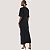 VESTIDO COLCCI MANGA CURTA LONGO ALGODÃO PRETO FEMINO ADULTO - Imagem 2