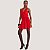 VESTIDO COLCCI FRENTE ÚNICA CREPE VERMELHO FEMININO ADULTO - Imagem 1