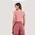 BLUSA COLCCI MANGA CURTA CANELADA ROSA FEMININO ADULTO - Imagem 2