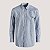 CAMISA RESERVA MANGA LONGA COMFORT ALGODÃO AZUL MASCULINO ADULTO - Imagem 1