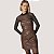 VESTIDO SLY TOMARA QUE CAIA MARROM FEMININO ADULTO - Imagem 1