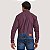 CAMISA TXC MANGA LONGA COMFORT ALGODÃO VINHO MASCULINO ADULTO - Imagem 2