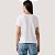 BLUSA LEVIS MANGA CURTA T-SHIRT ALGODÃO BRANCO FEMININO ADULTO - Imagem 2