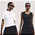 BLUSA COLCCI MANGA CURTA CANELADA PACK COM DUAS BLUSAS PRETO E BRANCO FEMININO ADULTO - Imagem 1