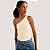 BLUSA LEZ A LEZ NULA MANGA MALHA BEGE FEMININO ADULTO - Imagem 1